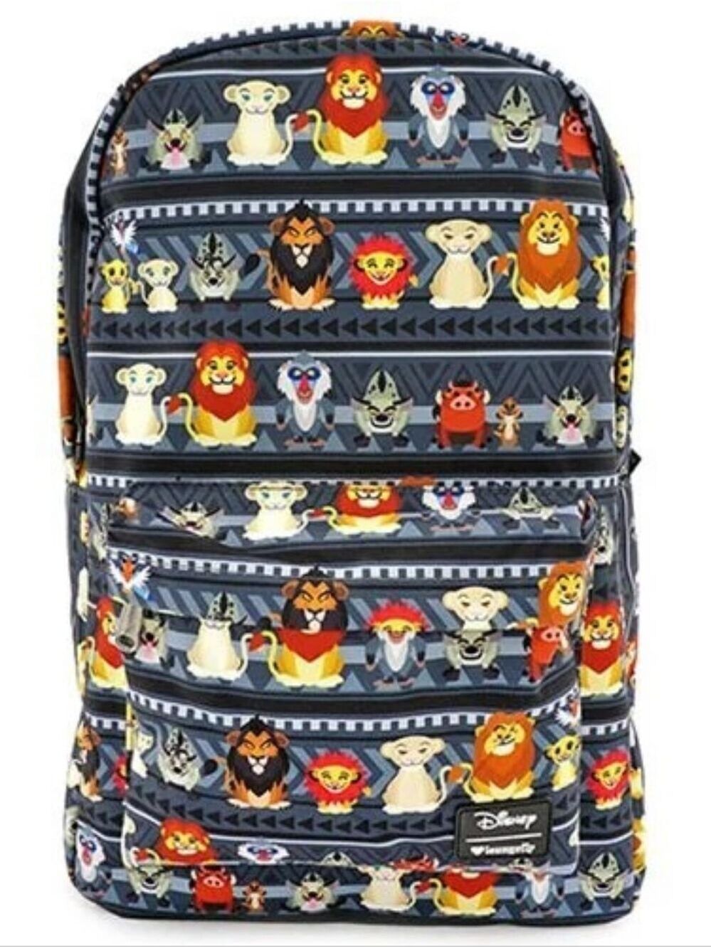 Loungefly X Disney The Lion King Chibi Print Nylon Backpack